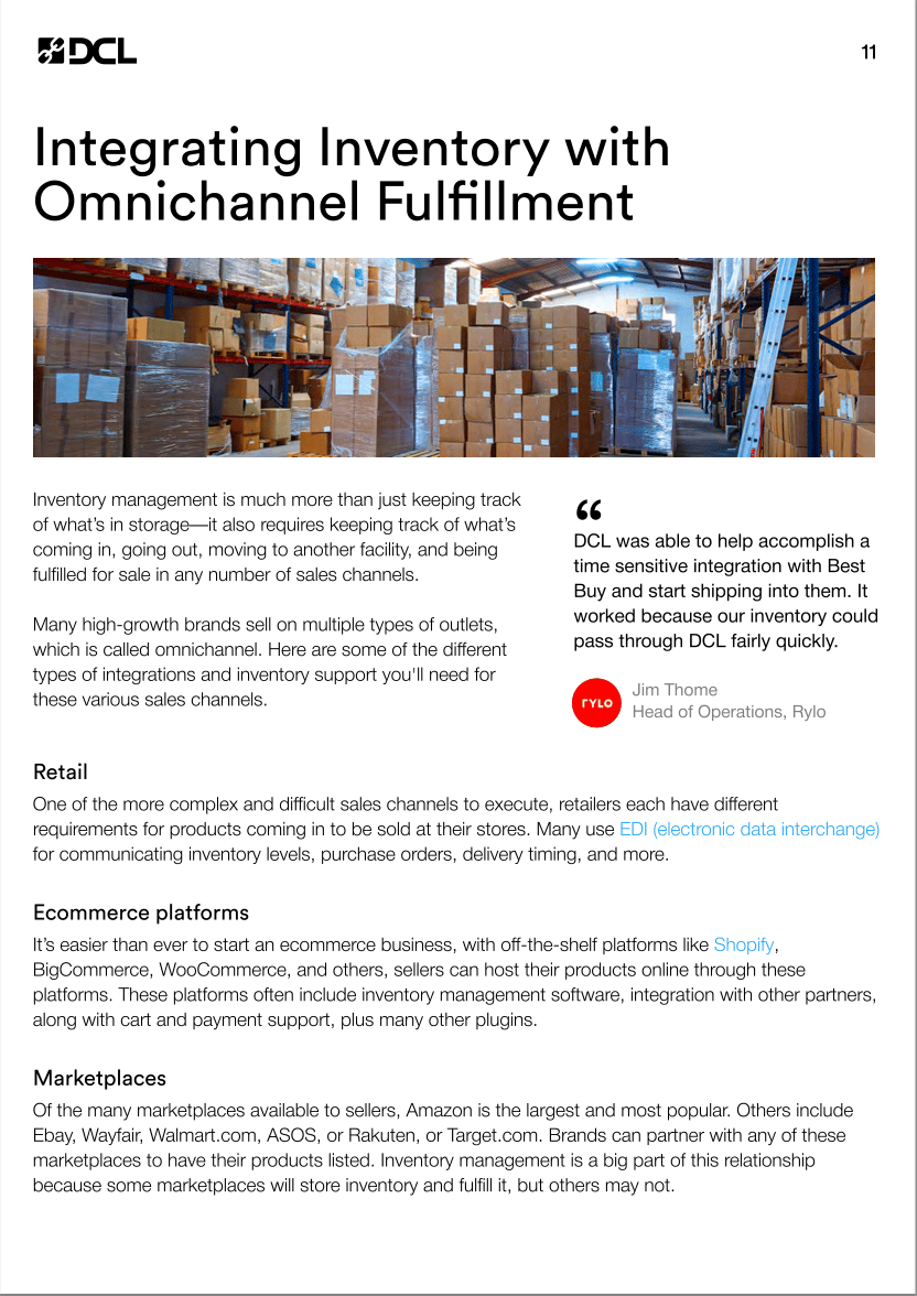 Guide To Ecommerce Inventory Management